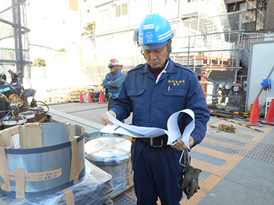 大規模施設鉄筋加工組み立て